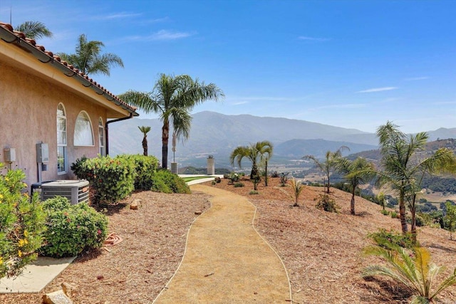 36485 Carney Rd, Valley Center, CA 92082 - view of yard featuring a mountain view