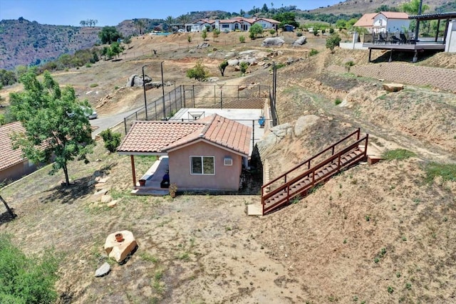 36485 Carney Rd, Valley Center, CA 92082 - aerial view of property and surrounding area featuring mountains