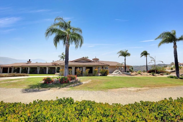 36485 Carney Rd, Valley Center, CA 92082 - single story home with a chimney and a front lawn