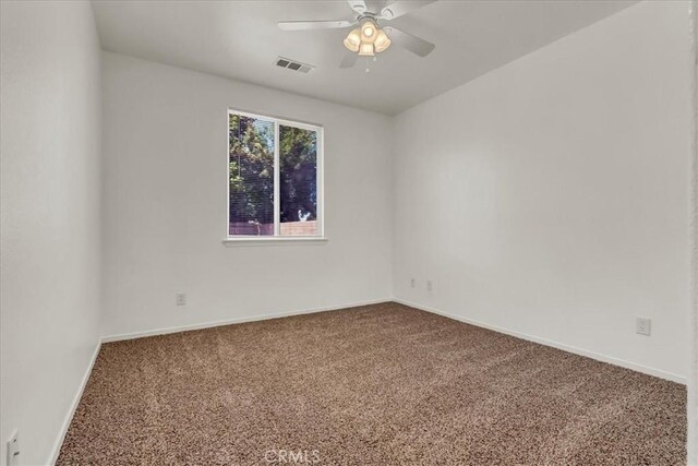 2508 Goldridge St, Selma, CA 93662 - carpeted spare room with ceiling fan and baseboards