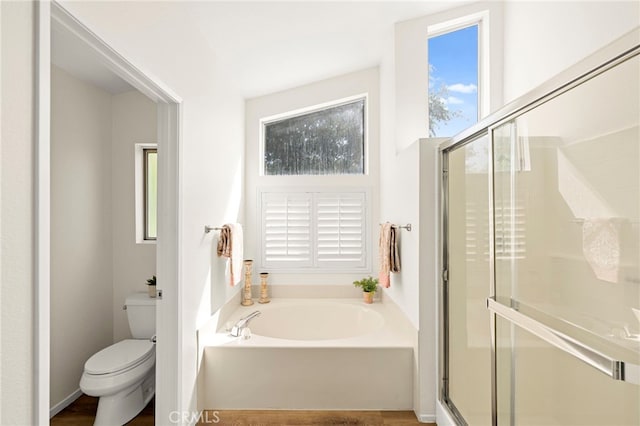 45857 Jeronimo St, Temecula, CA 92592 - bathroom featuring a bath and a shower stall