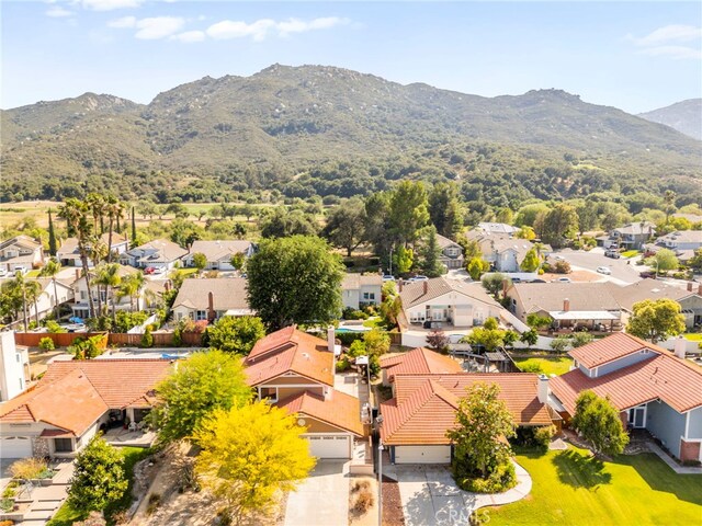 45857 Jeronimo St, Temecula, CA 92592 - aerial perspective of suburban area featuring a mountainous background