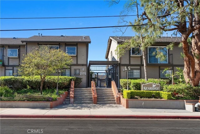 2175 Pacific Ave Unit E4, Costa Mesa, CA 92627 - view of property featuring stairs
