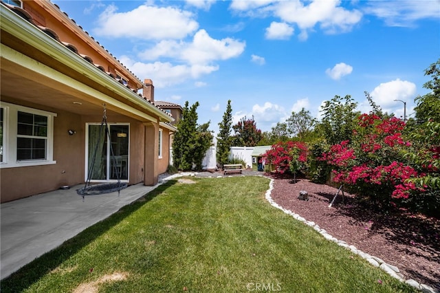 1568 Patterson Ranch Rd, Redlands, CA 92374 - view of yard featuring a patio area