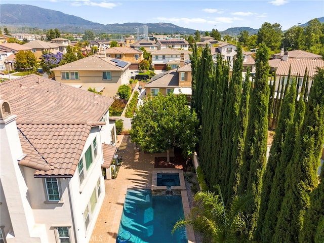 46287 Durango Dr, Temecula, CA 92592 - aerial view of residential area featuring a mountain backdrop