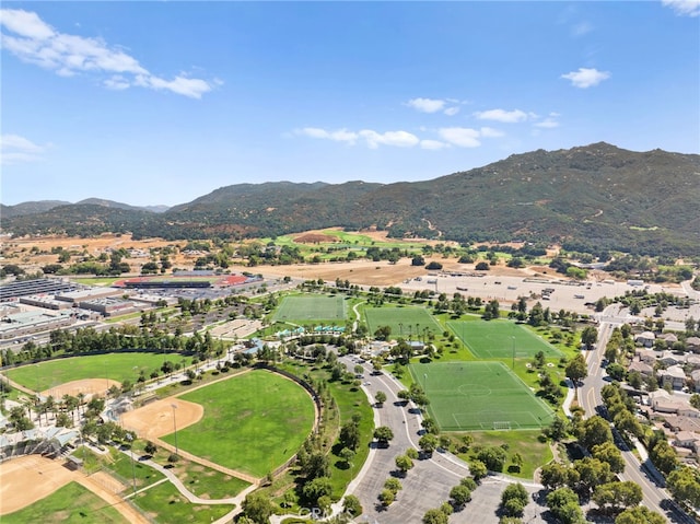 46287 Durango Dr, Temecula, CA 92592 - aerial view of property's location featuring a mountain backdrop