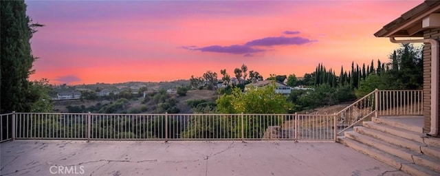 2591 Braided Mane Dr, Diamond Bar, CA 91765 - patio terrace at dusk featuring a patio