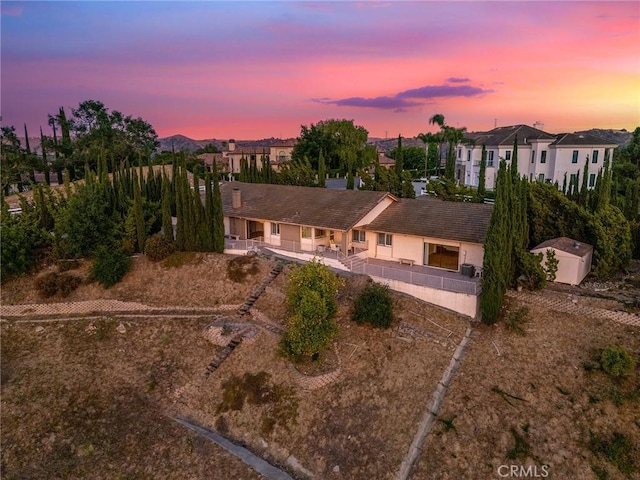 2591 Braided Mane Dr, Diamond Bar, CA 91765 - view of front of home with covered porch and a residential view