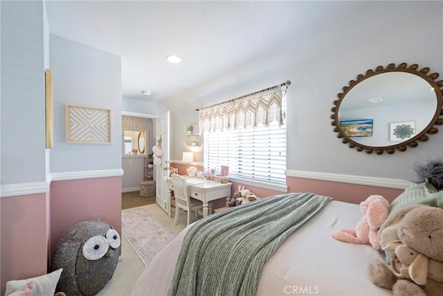 3380 E Date St, Brea, CA 92823 - bedroom featuring recessed lighting and wood finished floors