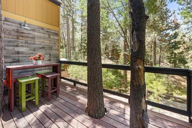 33019 Juniper Ln, Green Valley Lake, CA 92341 - view of deck