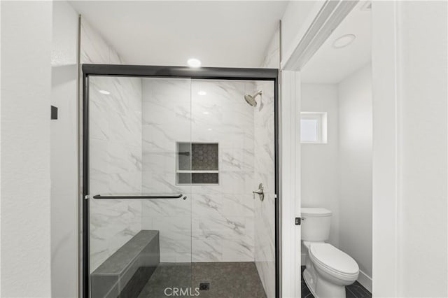 58424 Canterbury St, Yucca Valley, CA 92284 - full bathroom featuring a marble finish shower