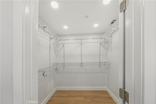 58424 Canterbury St, Yucca Valley, CA 92284 - spacious closet with light wood-style floors