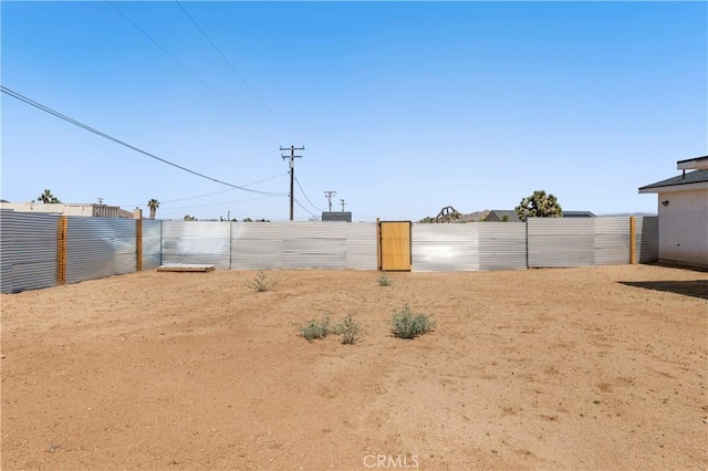 58424 Canterbury St, Yucca Valley, CA 92284 - view of fenced backyard