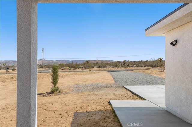 58424 Canterbury St, Yucca Valley, CA 92284 - view of yard with a mountain view