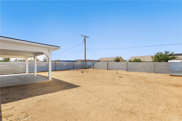 58424 Canterbury St, Yucca Valley, CA 92284 - view of yard featuring a patio