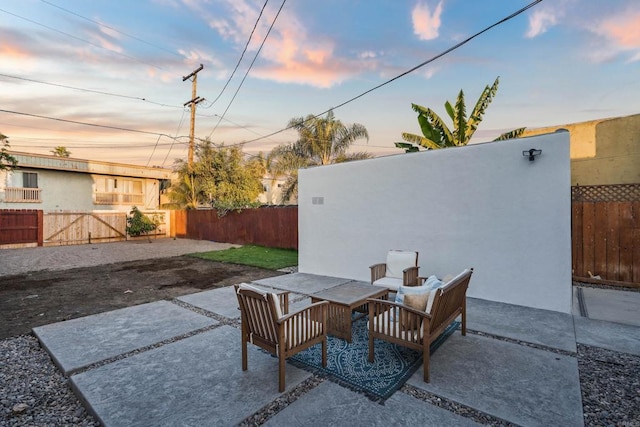 4483 38th St, San Diego, CA 92116 - fenced backyard featuring a patio area