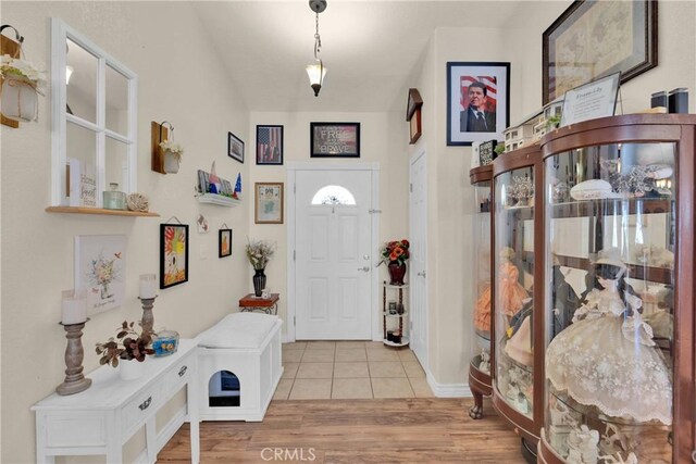 26460 Gem Ct, Helendale, CA 92342 - entryway with wood finished floors