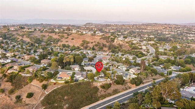 24135 Las Naranjas Dr, Laguna Niguel, CA 92677 - aerial view of property and surrounding area with nearby suburban area and mountains