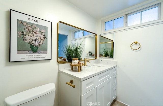 24135 Las Naranjas Dr, Laguna Niguel, CA 92677 - bathroom featuring vanity and toilet