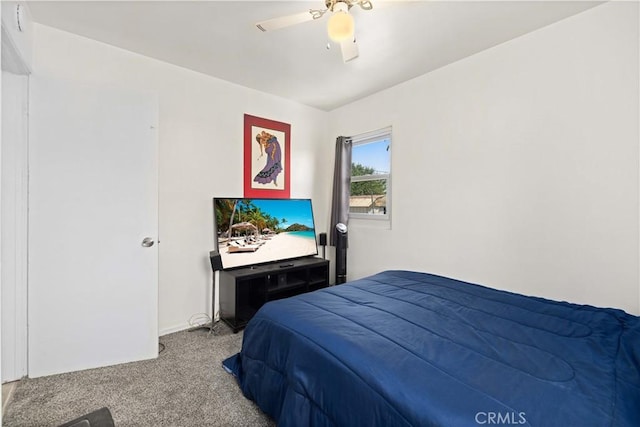 1022 E Lancaster Blvd, Lancaster, CA 93535 - bedroom featuring carpet flooring and a ceiling fan