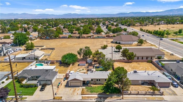 1022 E Lancaster Blvd, Lancaster, CA 93535 - aerial view of residential area featuring a mountainous background