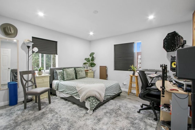 4903 Deeboyar Ave, Lakewood, CA 90712 - bedroom with an office area and recessed lighting
