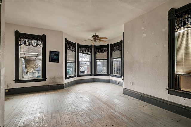 707 Marin St, Corning, CA 96021 - unfurnished room with hardwood / wood-style flooring and a ceiling fan