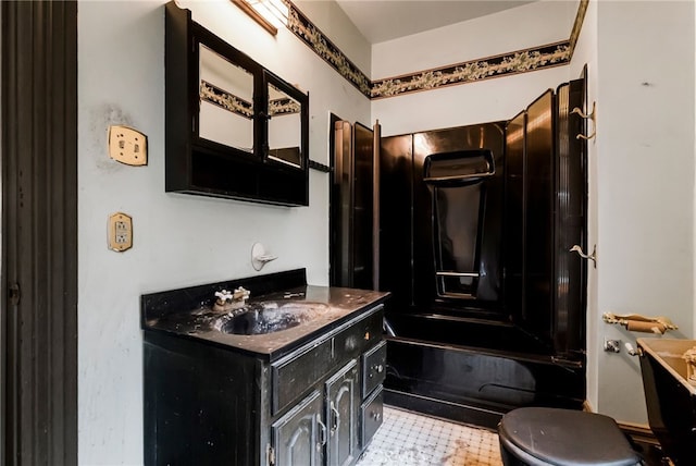707 Marin St, Corning, CA 96021 - bathroom featuring vanity and  shower combination
