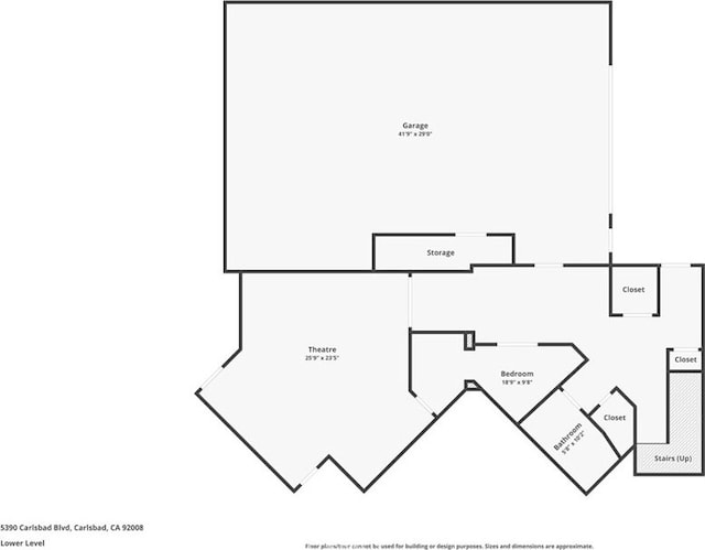 5390 Carlsbad Blvd, Carlsbad, CA 92008 - view of floor plan / room layout