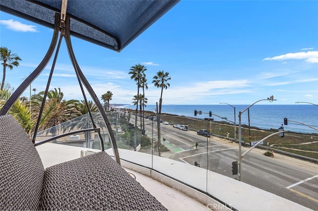5390 Carlsbad Blvd, Carlsbad, CA 92008 - balcony featuring a water view