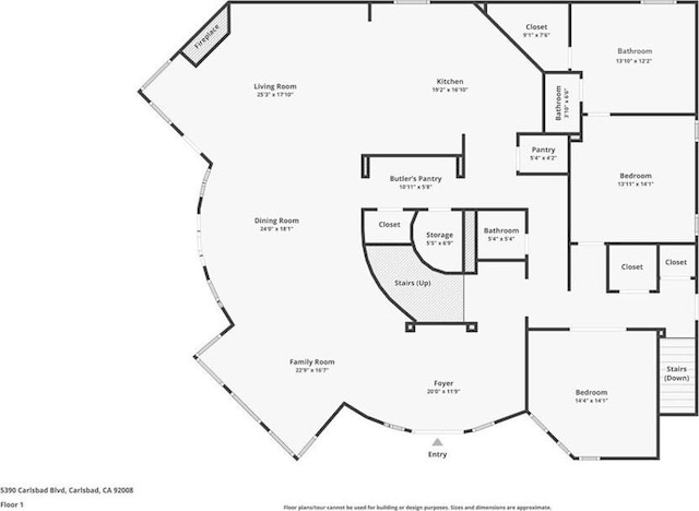 5390 Carlsbad Blvd, Carlsbad, CA 92008 - view of home floor plan