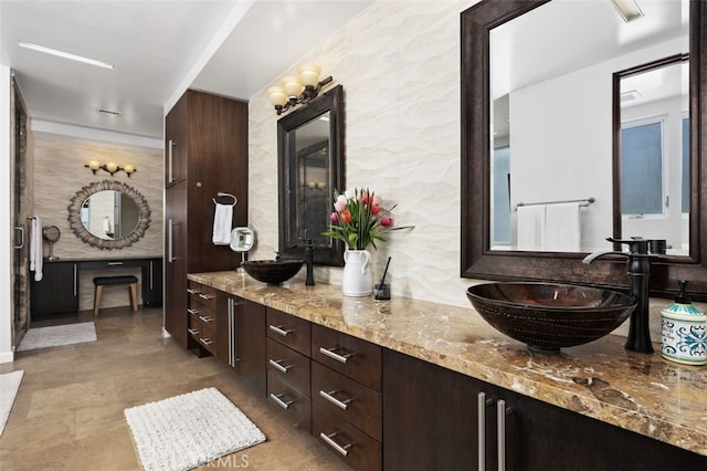 5390 Carlsbad Blvd, Carlsbad, CA 92008 - bathroom featuring double vanity