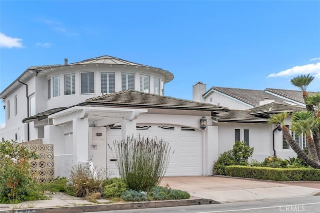 2016 Calle De Los Alamos, San Clemente, CA 92672 - view of front of house with driveway, a garage, stucco siding, and a tiled roof