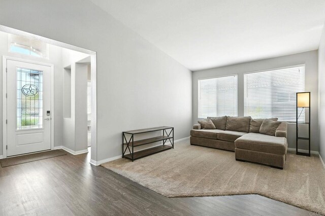 46076 Via Ln, Colorada, Temecula, CA 92592 - living area with wood finished floors and baseboards