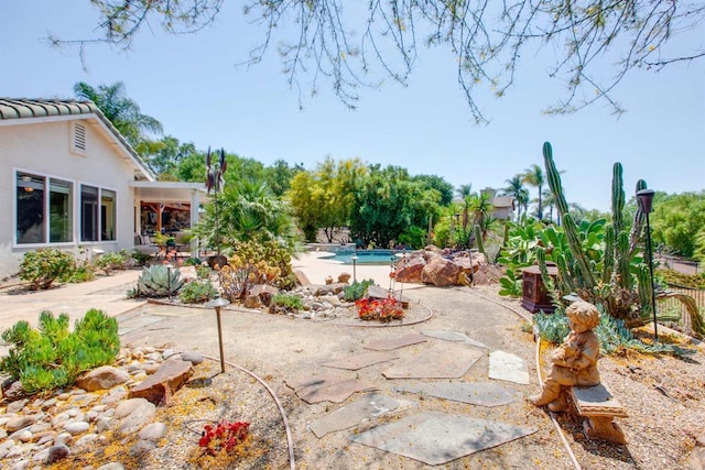 2149 Gamble Pl, Escondido, CA 92029 - view of patio / terrace with an outdoor pool