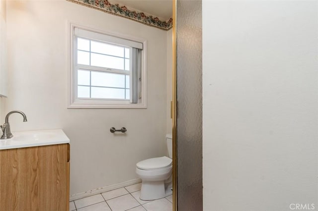 15300 Mayall St, San Fernando, CA 91345 - bathroom with vanity and tile patterned floors