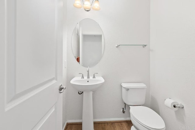 1837 Olive Green St Unit 3, Chula Vista, CA 91913 - half bathroom with wood finished floors and toilet