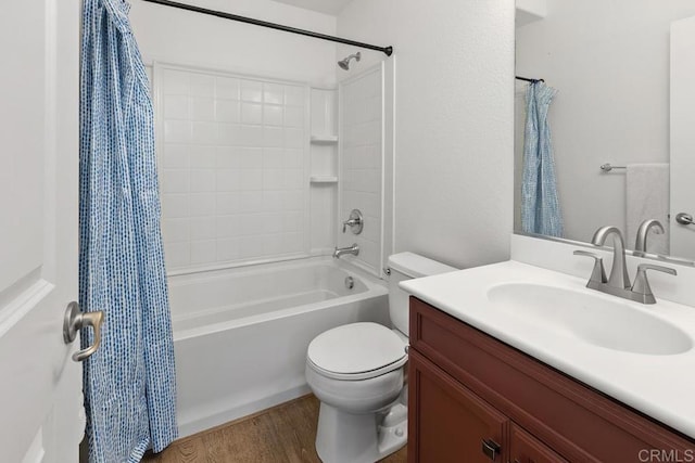 1837 Olive Green St Unit 3, Chula Vista, CA 91913 - full bath with shower / tub combo, vanity, and wood finished floors