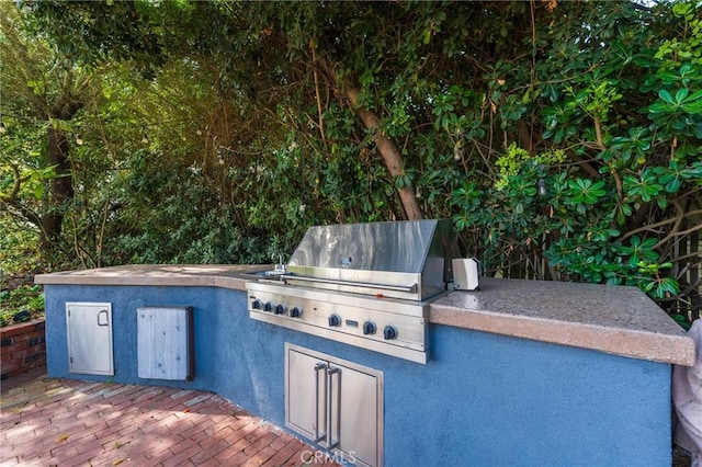 26767 Shadow Wood Dr, Rancho Palos Verdes, CA 90275 - view of patio featuring area for grilling