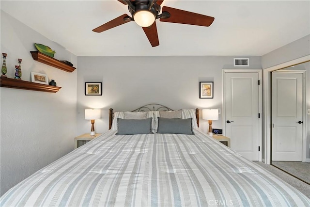 11832 Weatherby Rd, Los Alamitos, CA 90720 - bedroom featuring ceiling fan and carpet floors