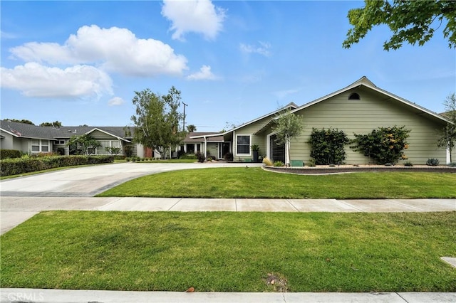 11832 Weatherby Rd, Los Alamitos, CA 90720 - single story home with a front yard and concrete driveway
