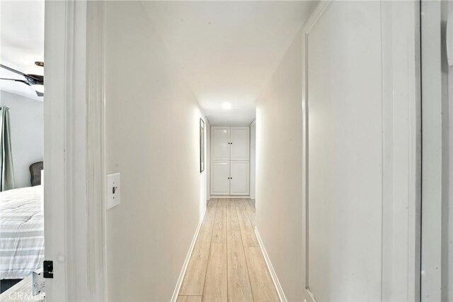11832 Weatherby Rd, Los Alamitos, CA 90720 - hall with baseboards and light wood-style flooring