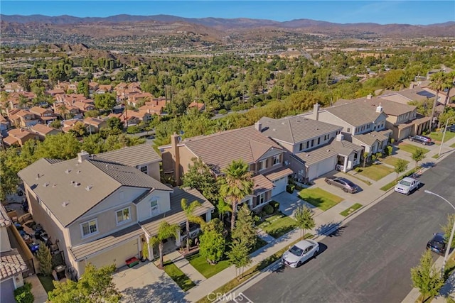 19639 Ellis Henry Ct, Newhall, CA 91321 - aerial perspective of suburban area with a mountainous background