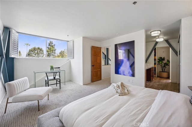 686 Diamond St, Laguna Beach, CA 92651 - view of carpeted bedroom