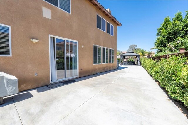 1182 Chenin Blanc Cir, Perris, CA 92571 - view of patio with a gazebo