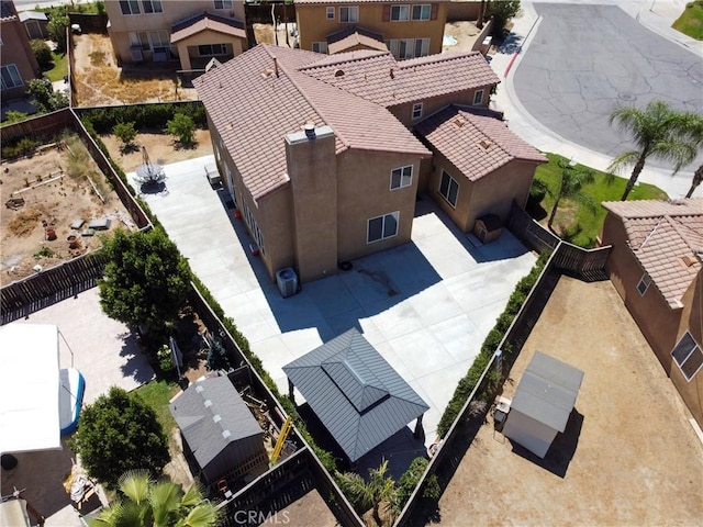 1182 Chenin Blanc Cir, Perris, CA 92571 - aerial perspective of suburban area