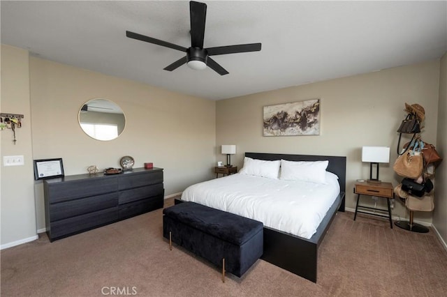 1182 Chenin Blanc Cir, Perris, CA 92571 - carpeted bedroom with baseboards and a ceiling fan