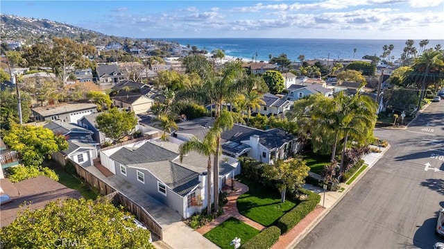417 Poplar St, Laguna Beach, CA 92651 - aerial view of residential area featuring a nearby body of water