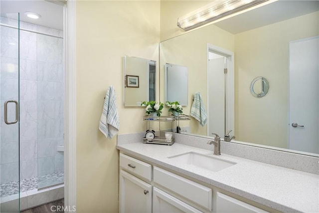 309 Sequoia St Unit 3, Morro Bay, CA 93442 - full bath featuring a shower stall and vanity