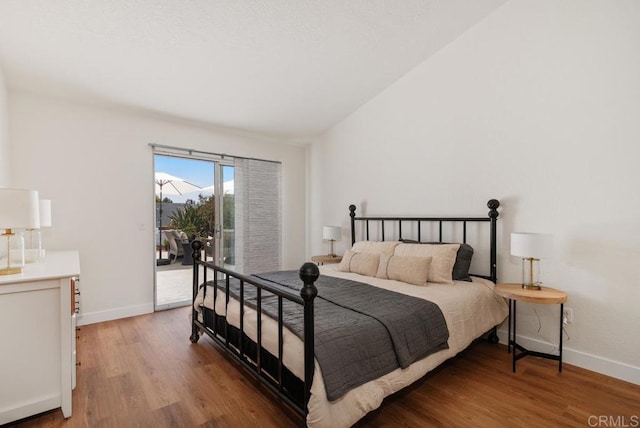 2663 Sutter St, Carlsbad, CA 92010 - bedroom featuring access to outside and wood finished floors